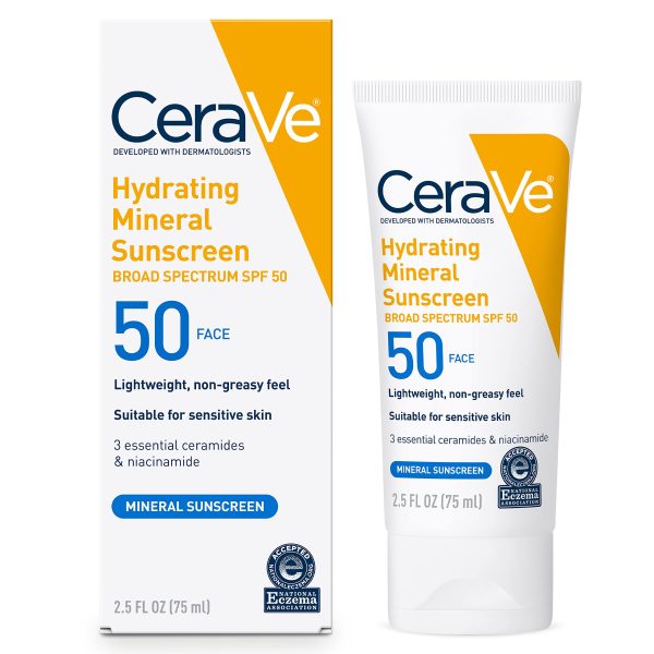 CeraVe Hydrating Face Sunscreen SPF 50/ سيرافي