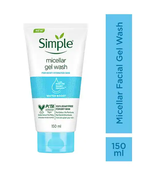 Simple micellar gel wash 150ml/سمبل