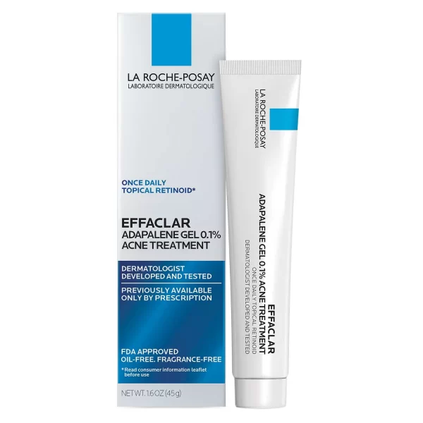 La Roche-Posay Effaclar Adapalene Gel 0.1% Retinoid Acne Treatment ‏/ لاروش بوزيه