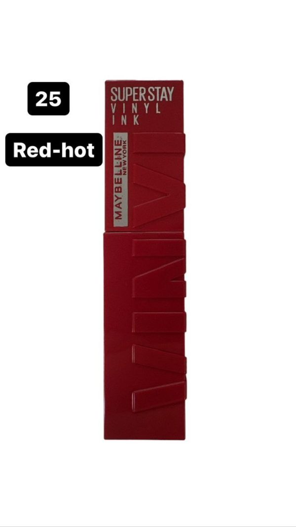 Maybelline super stay NO.25 red