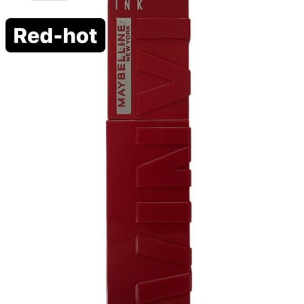 Maybelline super stay NO 25 red