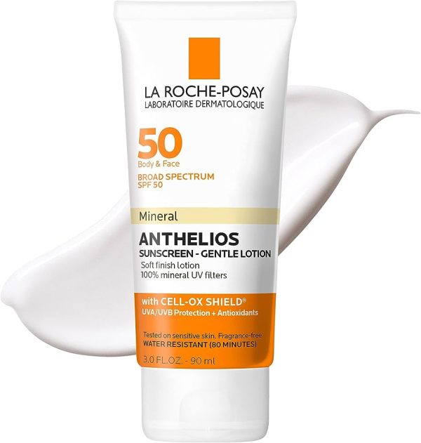 La Roche-Posay Anthelios Gentle Lotion Mineral Sunscreen, SPF 50 / لاروش بوزيه