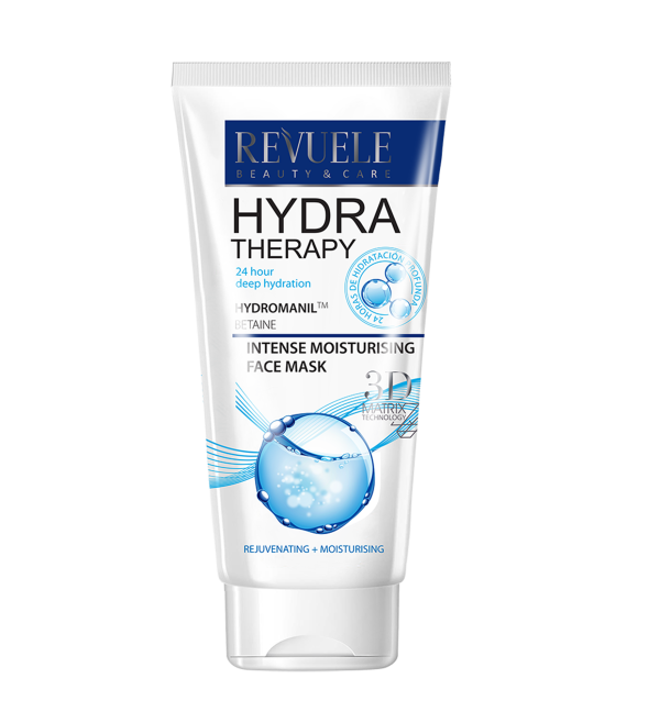 قناع الوجه Moisturising face mask Revuele Hydra Therapy 150ml