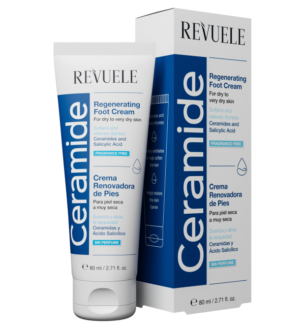 كريم ترطيب للقدم  REVUELE CERAMIDE. 80ml