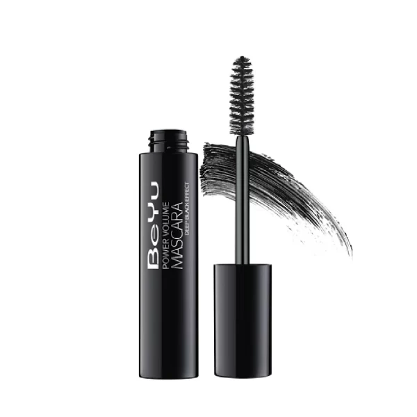 ماسكارا للحجم المضاعف والسواد الفاحم من بي يو/ Beyu Power Volume Mascara Deep Black Effect
