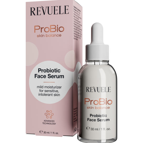 REVUELE PROBIOTIC FACE SERUM /سيروم ترطيب خفيف للبشرة الدهنية والحساسة من ريفولي