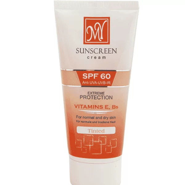 واقي شمس مدعم بفيتامينات مع لون من ام واي/MY SUNSCREEN cream SPF 60 Anti UVA-UVB-IR