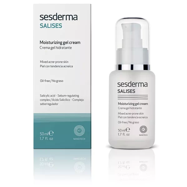 كريم جل مرطب من سيسديرما/sesderma SALISES Moisturizing gel cream Crema gel hidratante