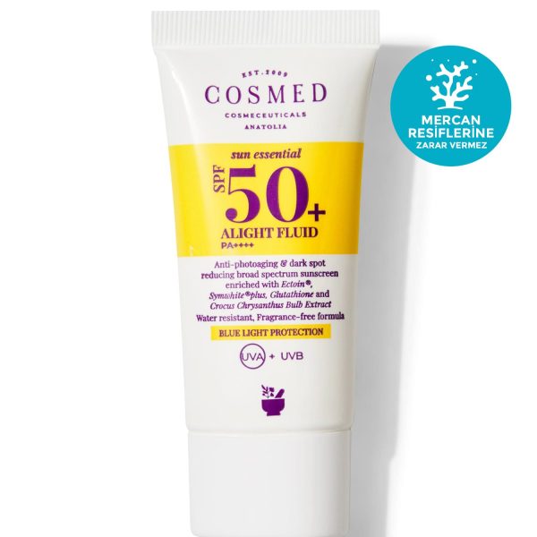COSMED SUN ESSENTIAL ALIGHT FLUID   30 ML | كوزميد واقي شمسي سائل   30 مل