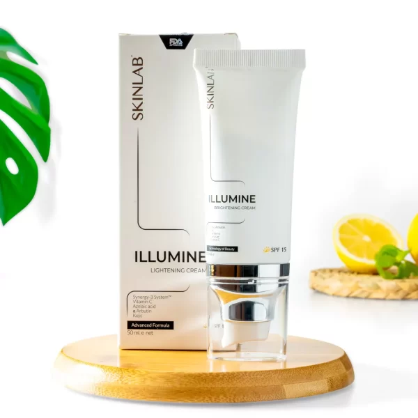 SKINLAB Illumine Whitening Cream SPF15, 50ml Vitamin C, Paraben-free كريم توحيد لون البشره من سكن لاب