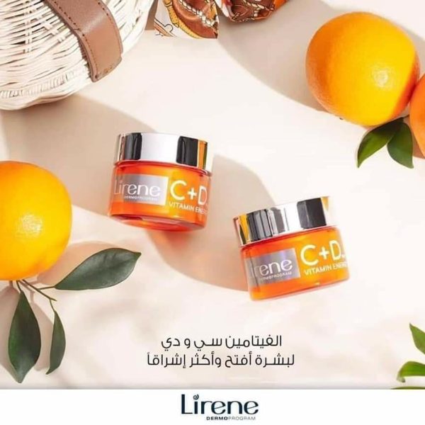 ⁦lirene C+D pro vitamin energy cream gel / ليرين⁩ - الصورة ⁦3⁩