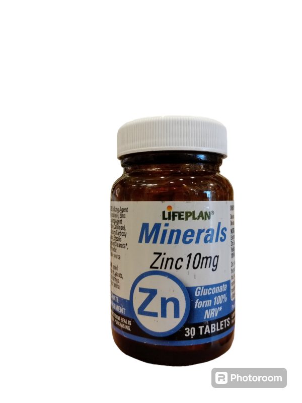 minerals Zinc 10 mg