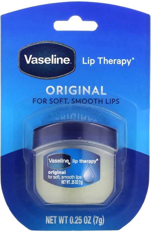 ⁦Vaseline lip therapy/original 7 g /  فازلين مرطب الشفاه⁩ - الصورة ⁦2⁩