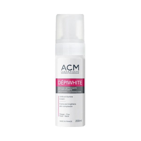 ACM DEPIWHITE BRIGHTENING CLEANSING FOAM 200 ml اي سي ام. غسول رغوي مفتح للبشرة