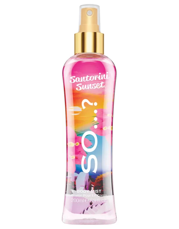 SO...? Santorini Sunset Body Mist 200ml/سبلاش للجسم من سو