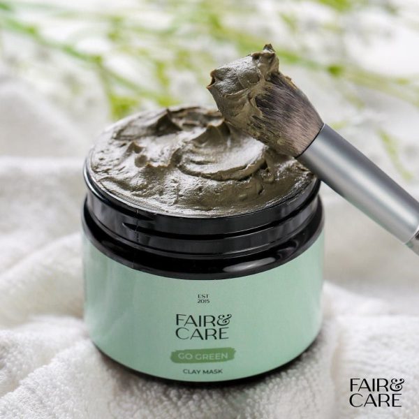 ⁦fair& care Go Green Glay mask     فير اند كير⁩ - الصورة ⁦2⁩