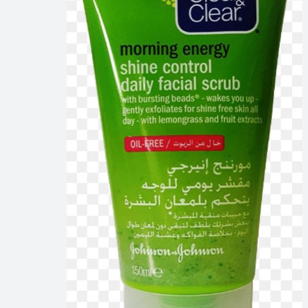 Clean and clear  morning energy shine control  scrub