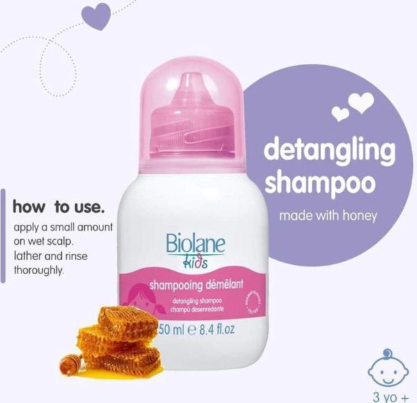 ⁦biolane detangline shampoo  /شامبو ضد التشابك من بايولان⁩ - الصورة ⁦2⁩