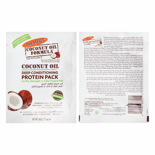 Palmer's coconut oil protein pack 60g/ بروتين شعر