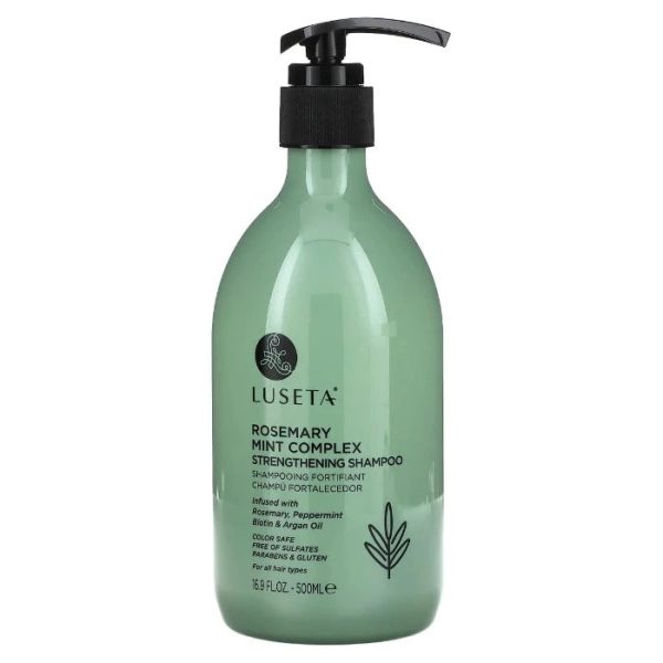 Luseta rosemary mint complex shampoo 500ml/ شامبو اكليل الجبل