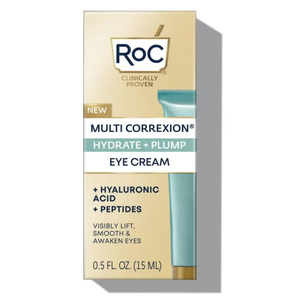 RoC multi correxion hydrate+ plump eye cream/ار او كي كريم مرطب و خطوط تحت العين