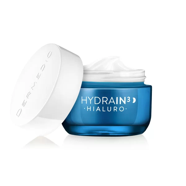 ⁦كريم الترطيب المضاعف البشره الجافه الليلي من ديرماديك/DERMEDIC HYDRAIN NIGHT CREAM, 50 ML⁩ - الصورة ⁦3⁩