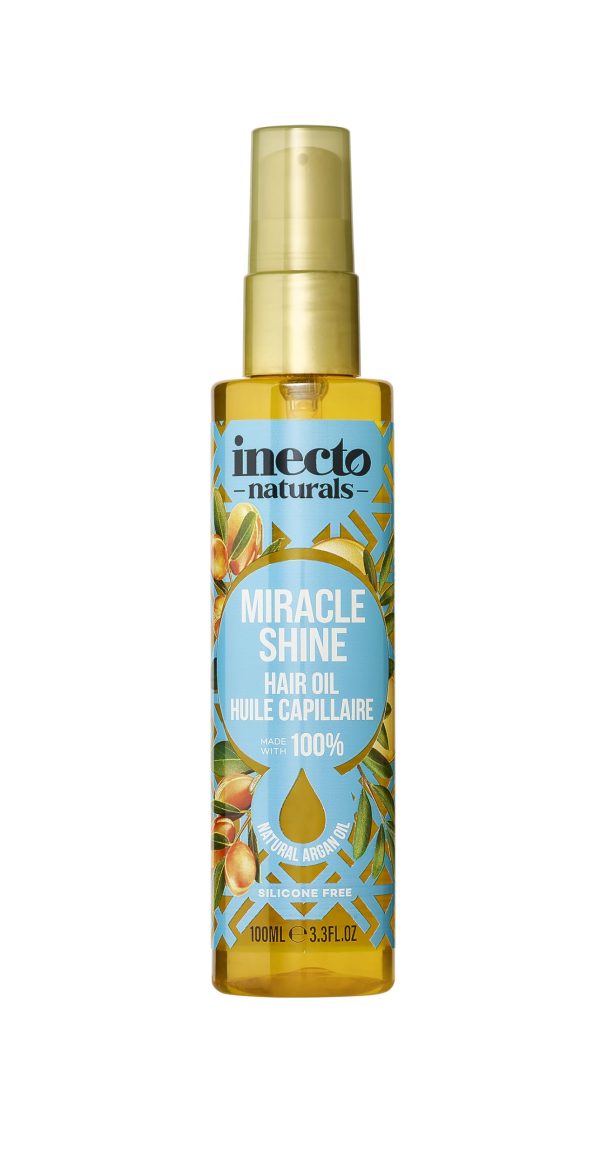 Inecto miracle shine hair oil 100ml / زيت الشعر بخلاصة زيت الارغان