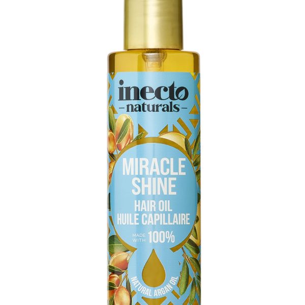 Inecto miracle shine hair oil 100ml / زيت الشعر بخلاصة زيت الارغان