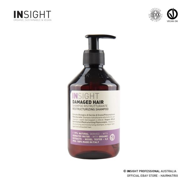 Insight damaged hair shampoo 400ml/ شامبو شعر انسايت