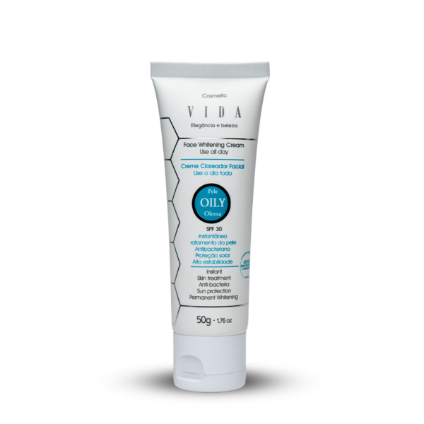 VIDA face Whitening cream / مبيض وجه للبشرة الدهنية