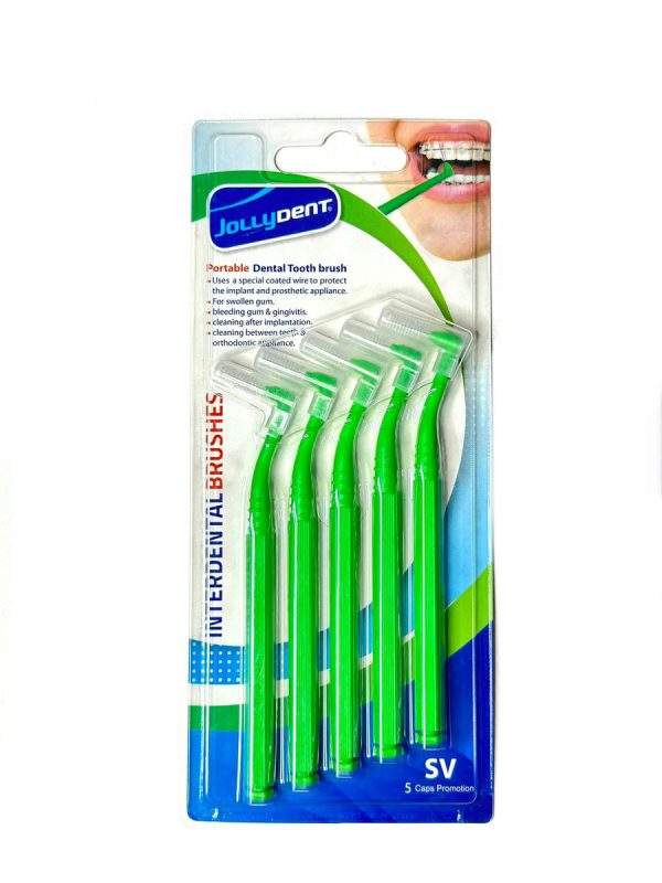 Jollydent interdental brushes /فرشة مابين الاسنان من جولي دنت