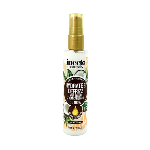 انكتو سيروم ترطيب وتنعيم الشعر بجوز الهند 100مل Inecto Naturals Coconut Moisturizing and Smoothing Hair Serum