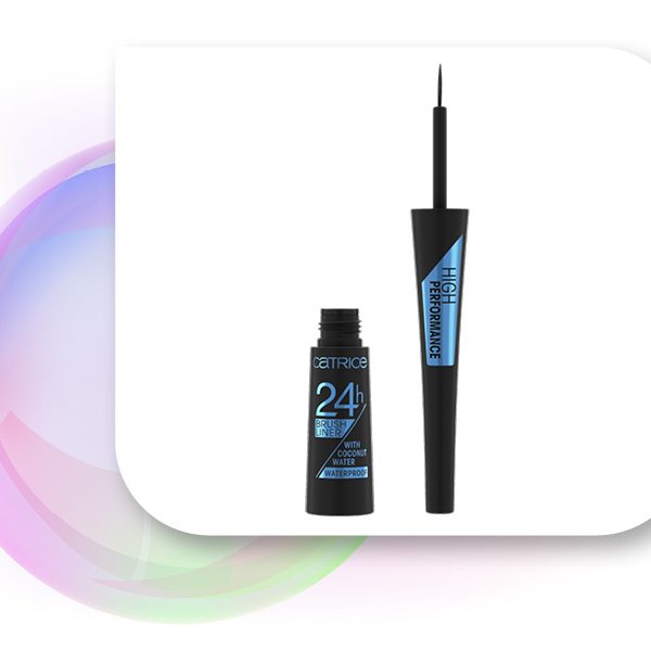 Catrice 24h Brush Liner Waterproof No  010 | كاتريس فرشاة تحديد العيون تدوم 24 ساعة مقاومة للماء   رقم 010