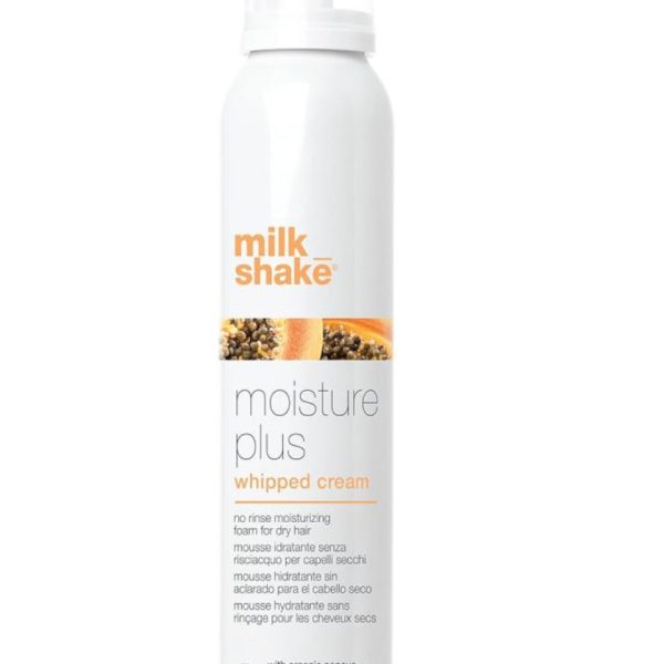 Milk shake Moisture Plus Whipped Cream   200ml رغوه مرطبه للشعر الجاف من ميلك شيك