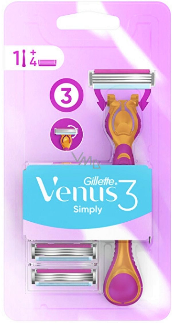 Gillette Venus Simply 3 Disposables Razors / شفرات جيليت للاستعمال الواحد