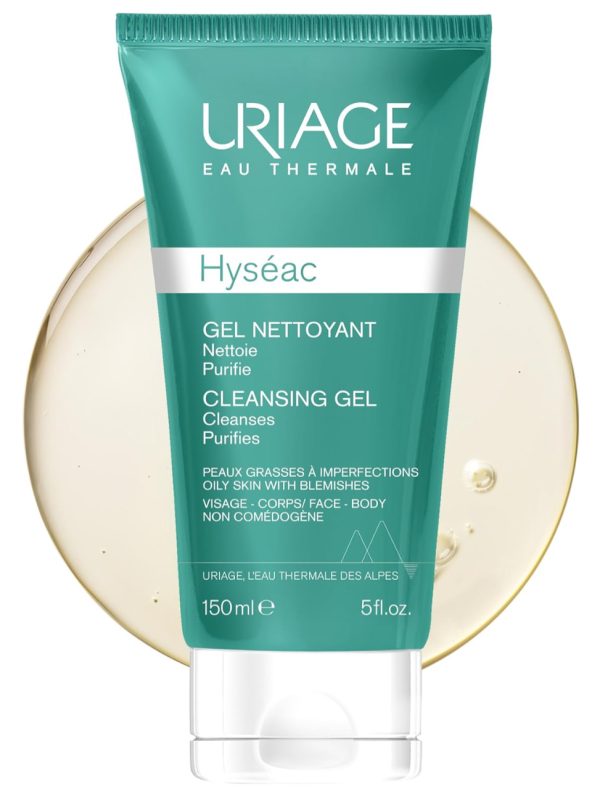 URIAGE HYSEAC CLEANSING GEL - 150ML | يورياج غسول جيل للبشرة الدهنية - 150 مل