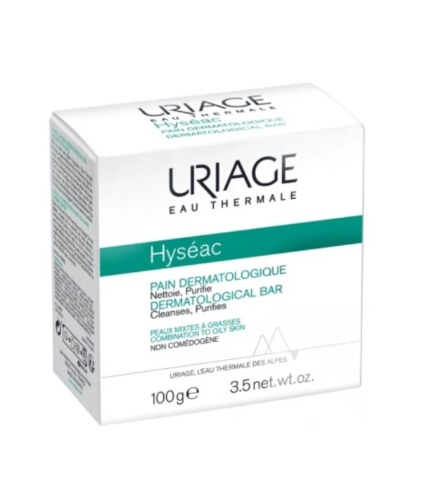 URIAGE HYSÉAC DERMATOLOGIC BAR - 100G | يورياج صابون طبي - 100 غرام