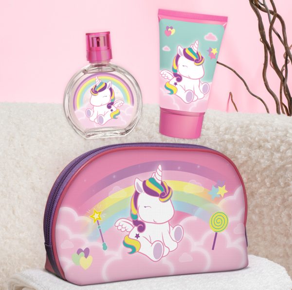 Toiletry Bag with EDT 50 ml & Shower Gel 100 ml | Eau my unicorn | يونيكورن