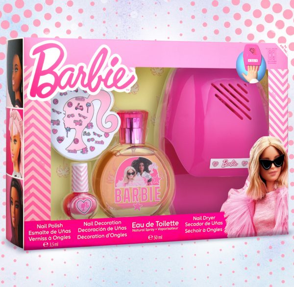 Gift Set with EDT 50 ml & Manicure Kit Barbie / باربي