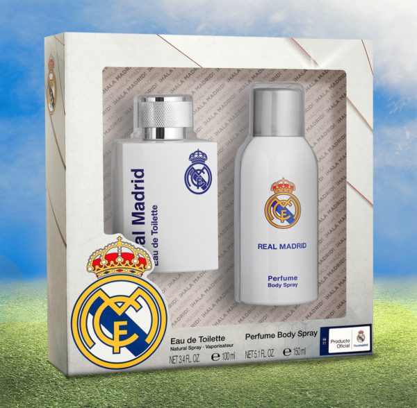 Gift Set with EDT 100 ml & Body Spray 150 ml / ريال مدريد