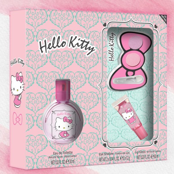 Gift Set with EDT 30 ml, Lip Gloss & Eye Shadow سيت هديه هيلوكيتي