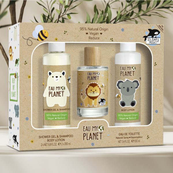 Gift set with EDT 100 ml, Shower Gel & Body Lotion 200 ml سيت هديه عالمي