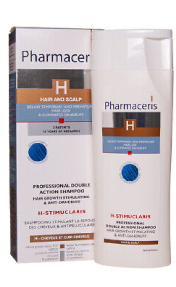 شامبو ضد تساقط الشعر فارماسريز PHARMACERIS H Stimuclaris Hair growth and anti-dandruff shampoo