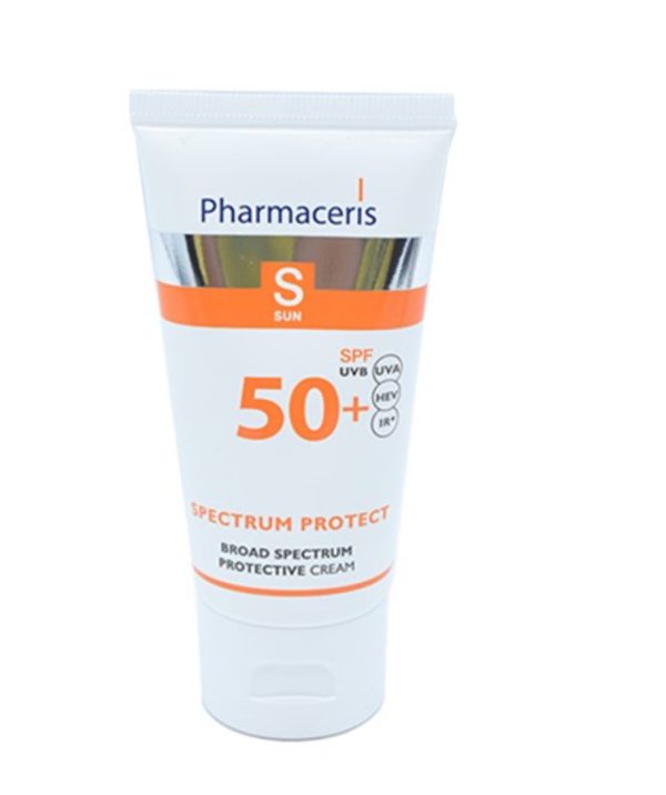 كريم واقي شمس بعامل حماية 50, 50 مل pharmaceris / فارماسيرز