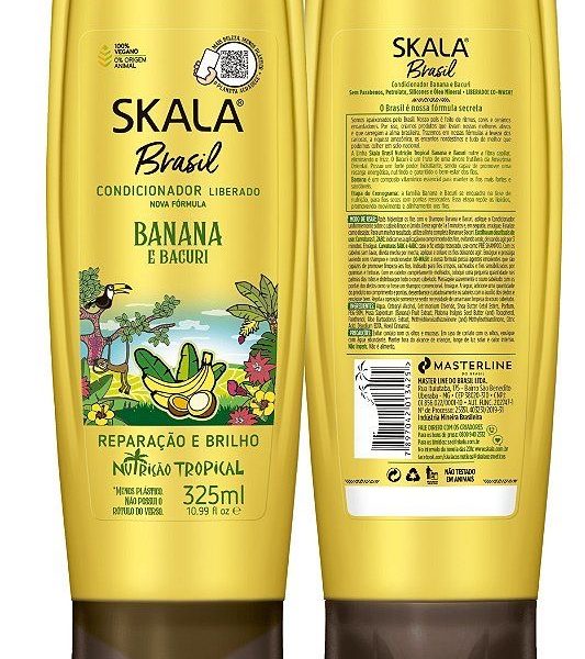 SKALA BOMBA BANANA CONDITIONER 325ML | سكالا بلسم بالموز للشعر المجعد   325 مل