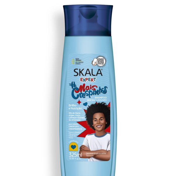 SKALA MAIS CRESPINHOS SHAMPOO- 325ML | سكالا شامبو للشعر الكيرلي للاطفال - 325 مل