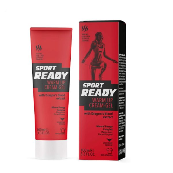 جل كريم سبورت ريدي وارم اب 100 مل / Sport ready warm up cream gel 100ml