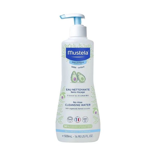 Mustela Baby No Rinse Cleansing Water Face&Diaper Area موستيلا
