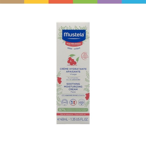 Mustela Baby Sensitive Skin Soothing Moisturizing Cream 40ml موستيلا