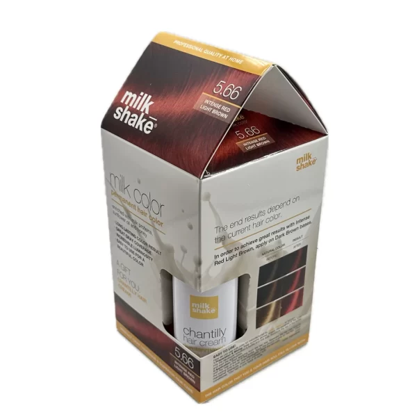 MILK SHAKE MILK COLOR PERMANENT HAIR COLOR NO 5 66 | ميلك شيك صبغة شعر دائمة
